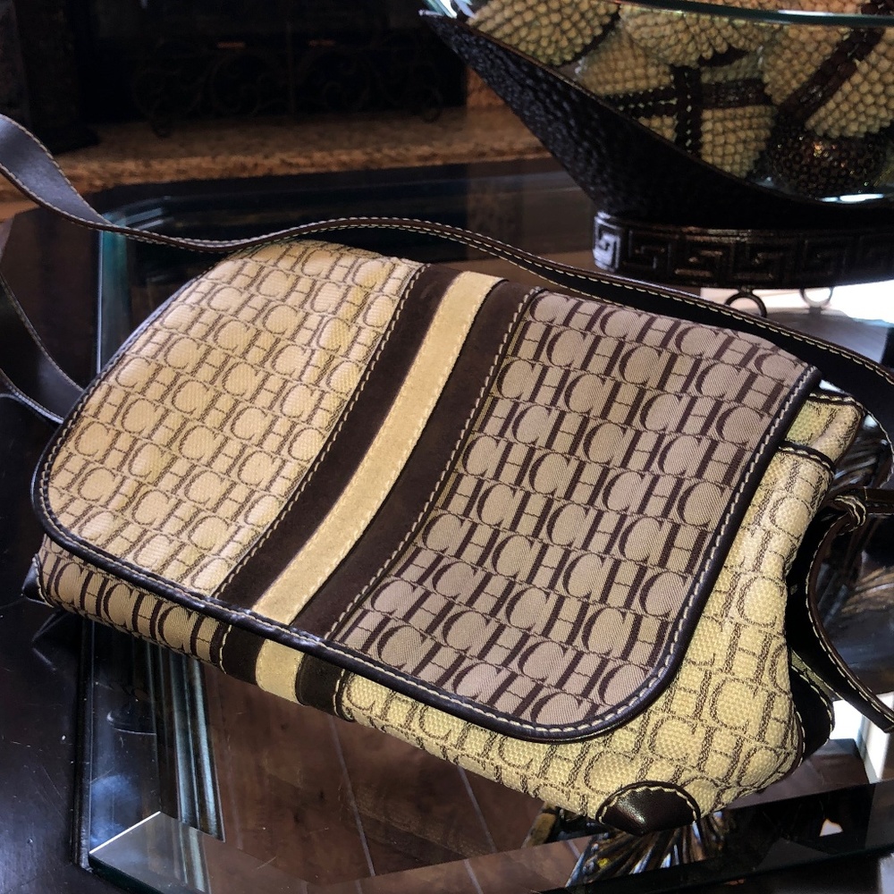 Carolina Herrera Crossbody  Leather, Suede
